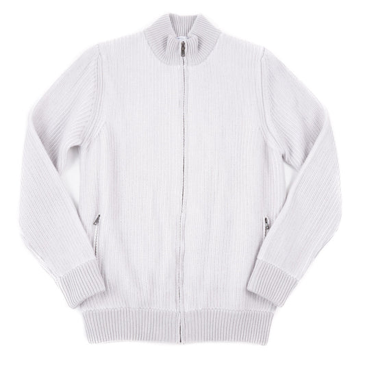 Boglioli Full-Zip Cashmere Bomber Sweater - Top Shelf Apparel