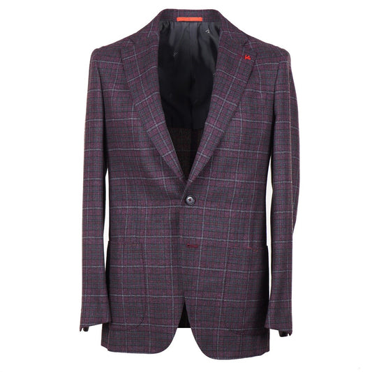 Isaia Soft Woven Wool-Cashmere Sport Coat