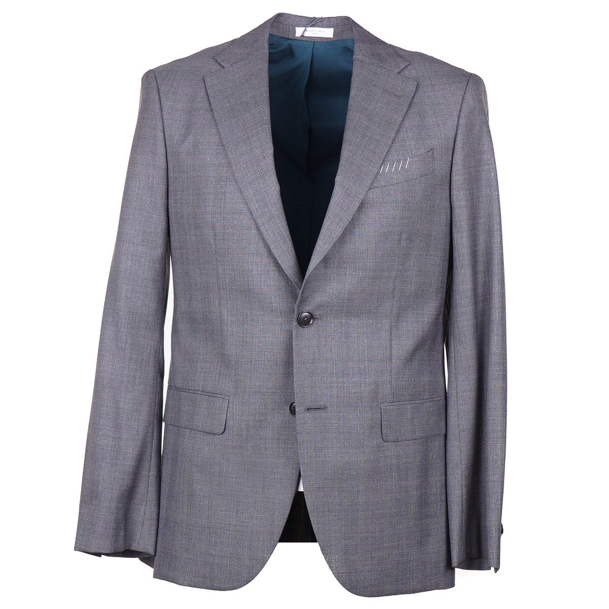 Boglioli Gray Check Wool Suit - Top Shelf Apparel