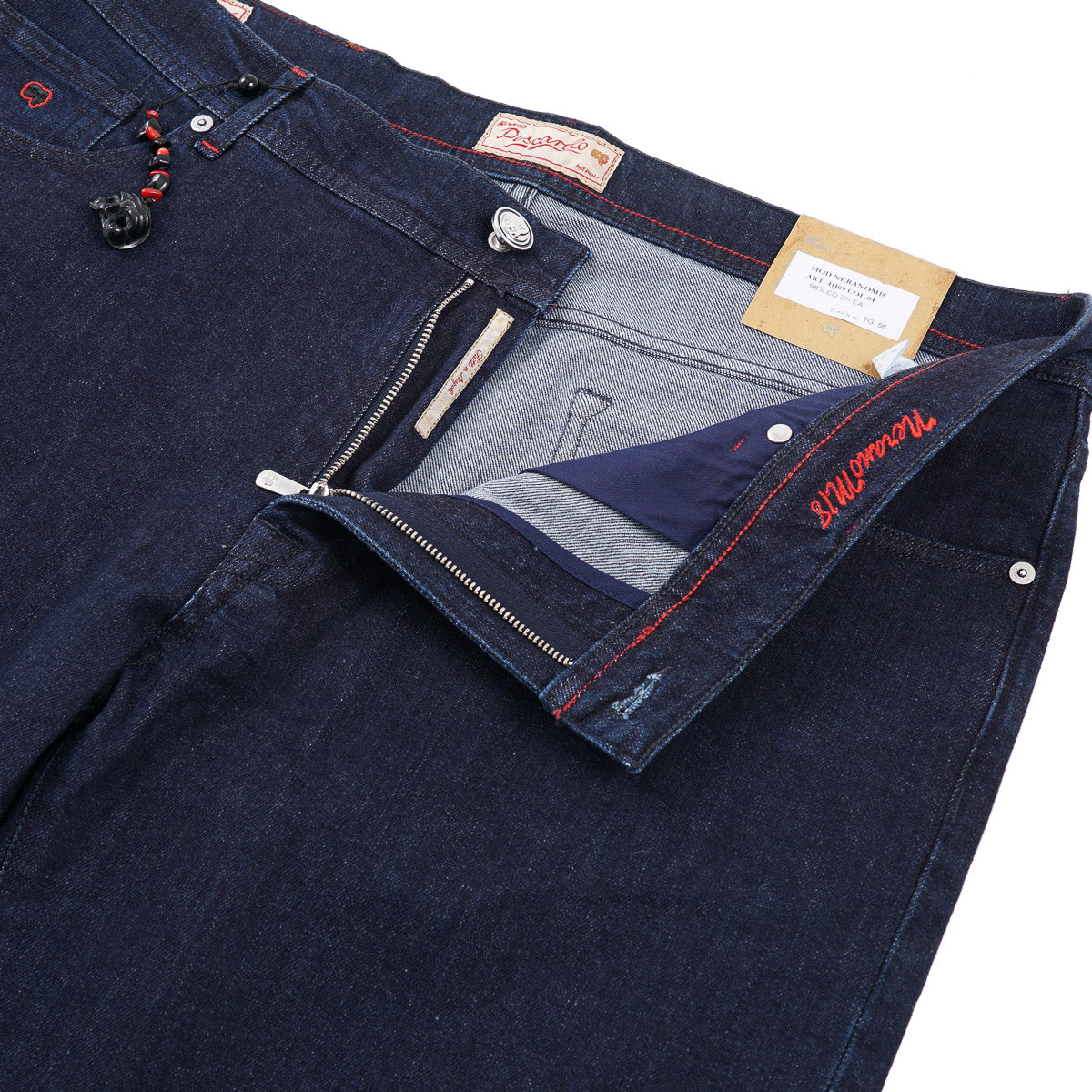 Marco Pescarolo Regular-Fit Denim Jeans - Top Shelf Apparel