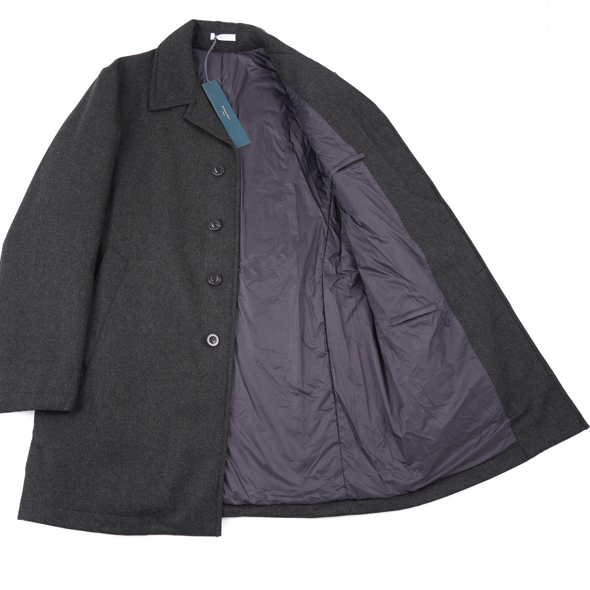 Boglioli Wool Overcoat with Insulated Lining - Top Shelf Apparel