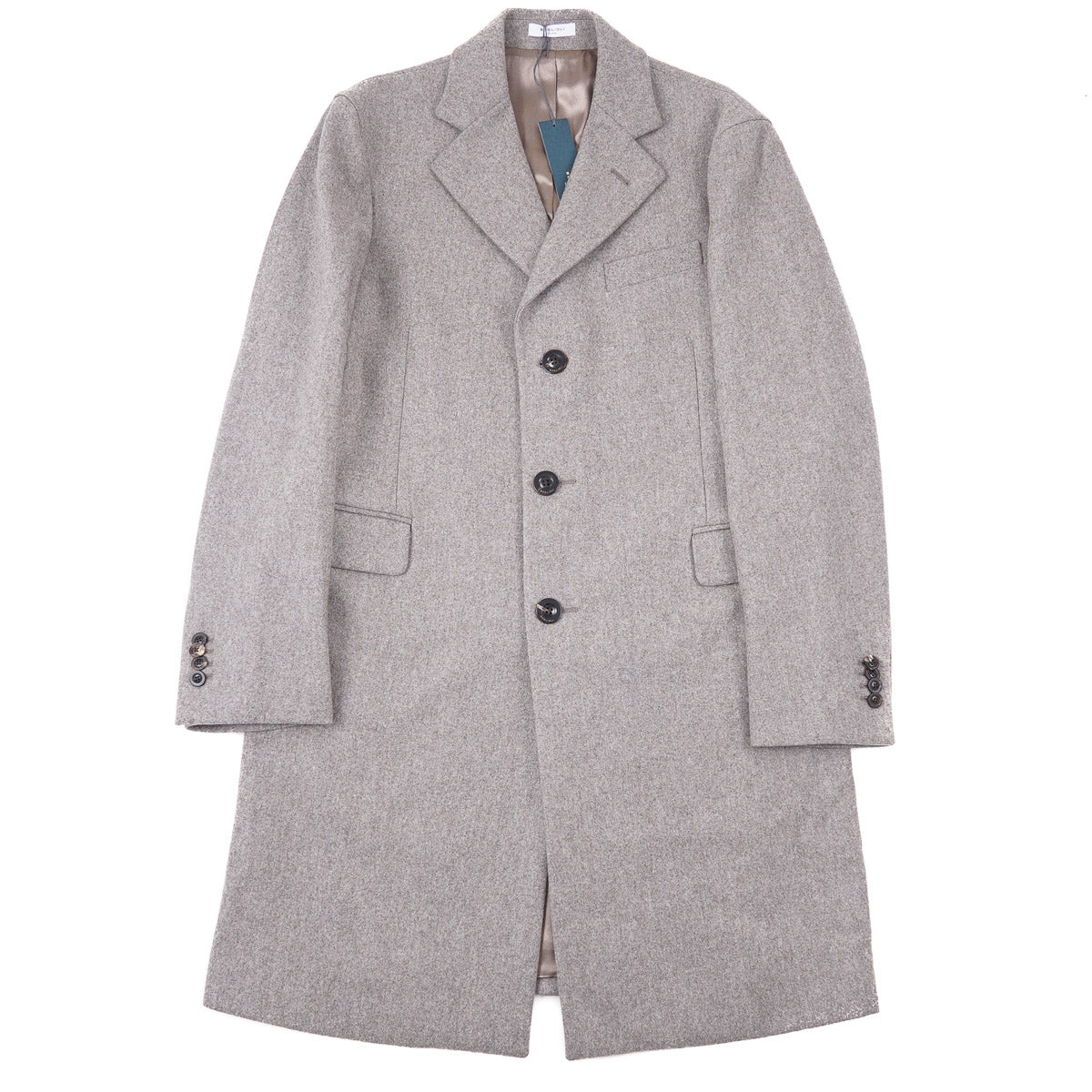 Boglioli Soft Flannel Wool Overcoat - Top Shelf Apparel
