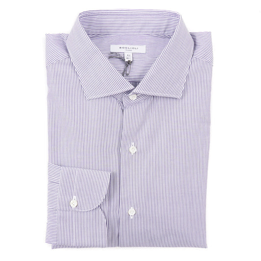 Boglioli Regular-Fit Cotton Dress Shirt - Top Shelf Apparel