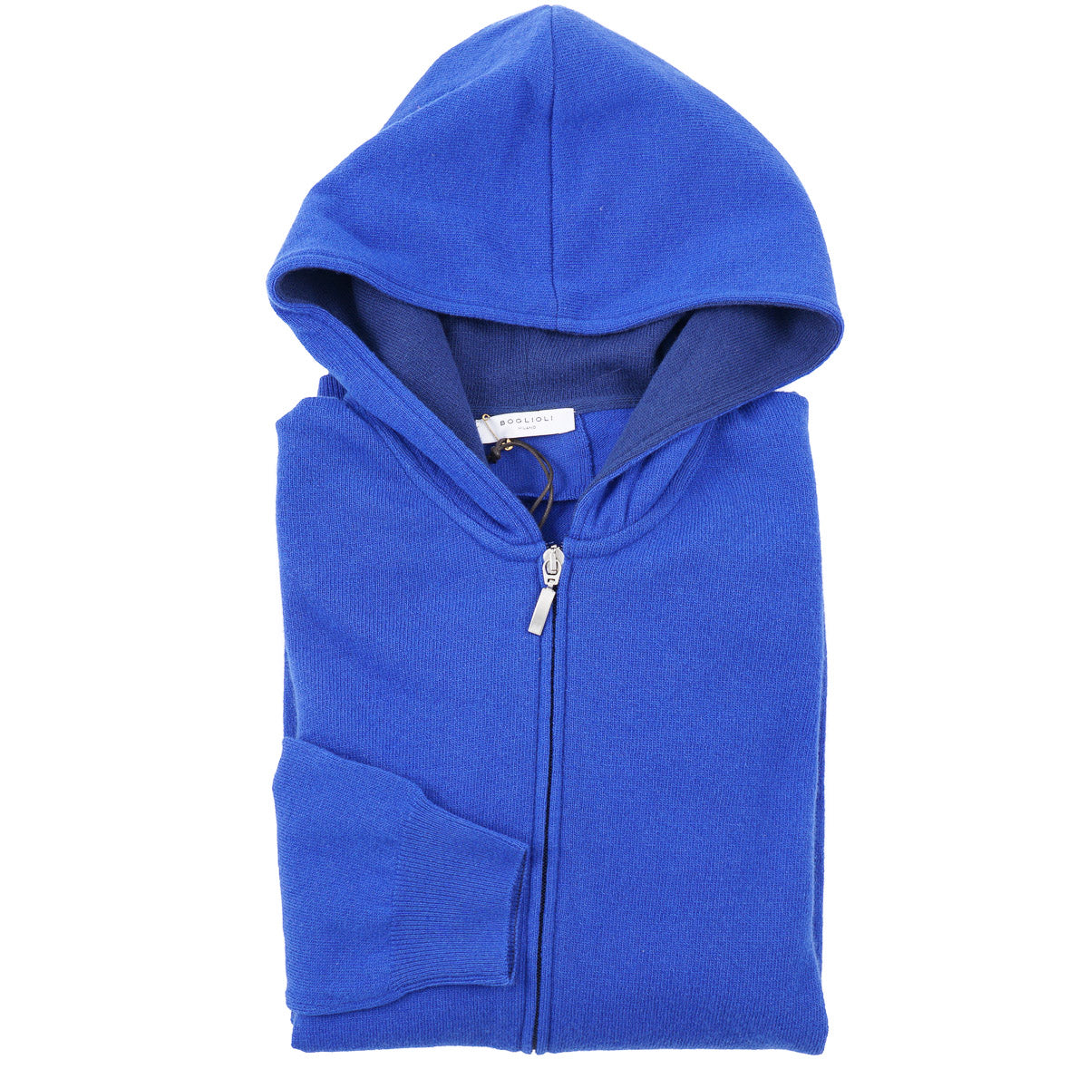 Boglioli Full-Zip Hooded Wool Sweater - Top Shelf Apparel