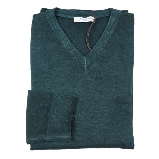 Boglioli Garment-Dyed Merino Wool Sweater - Top Shelf Apparel