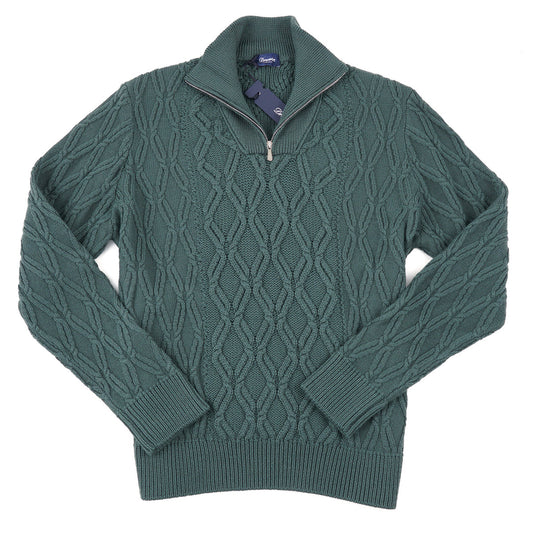 Drumohr Half-Zip Merino Wool Sweater - Top Shelf Apparel