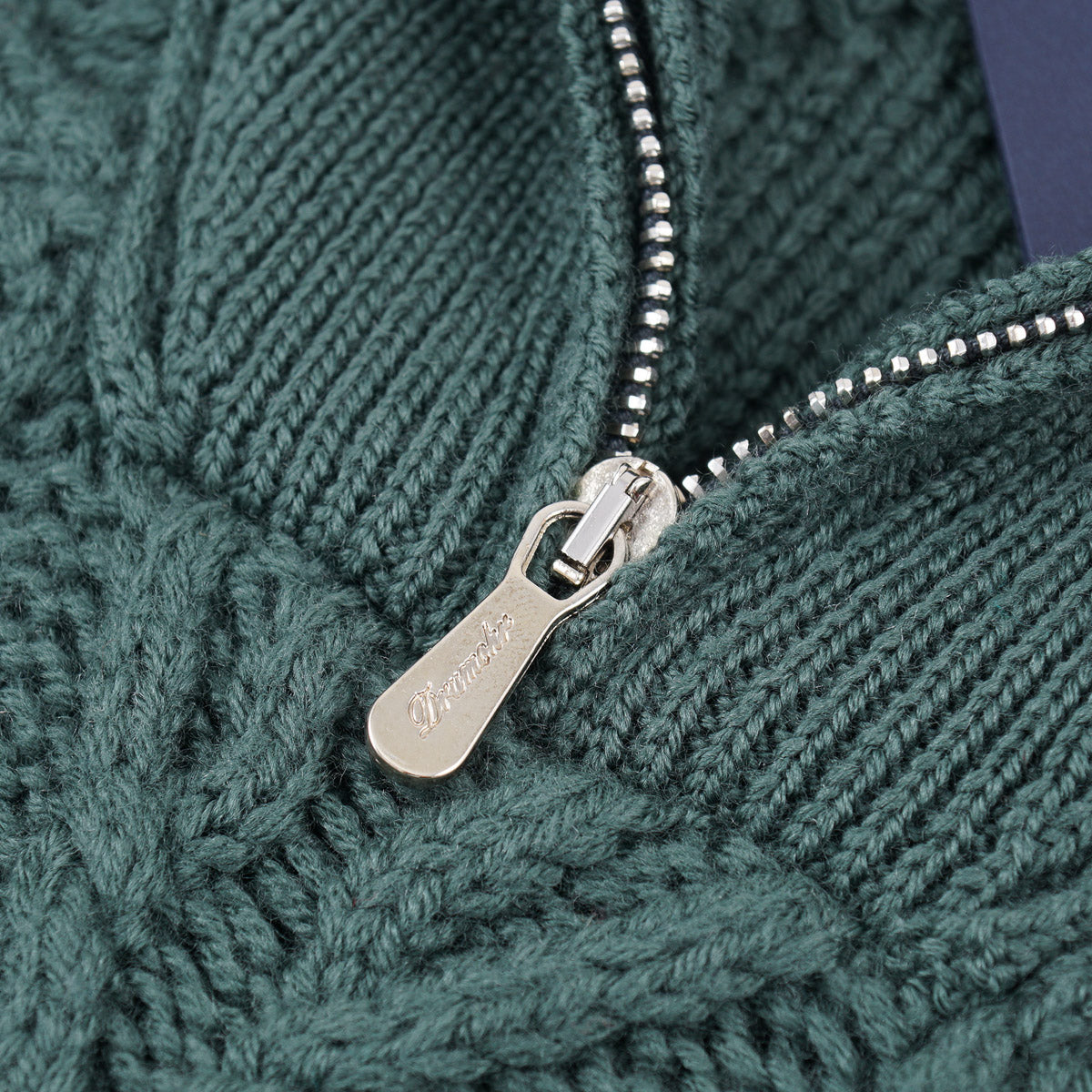 Drumohr Half-Zip Merino Wool Sweater - Top Shelf Apparel