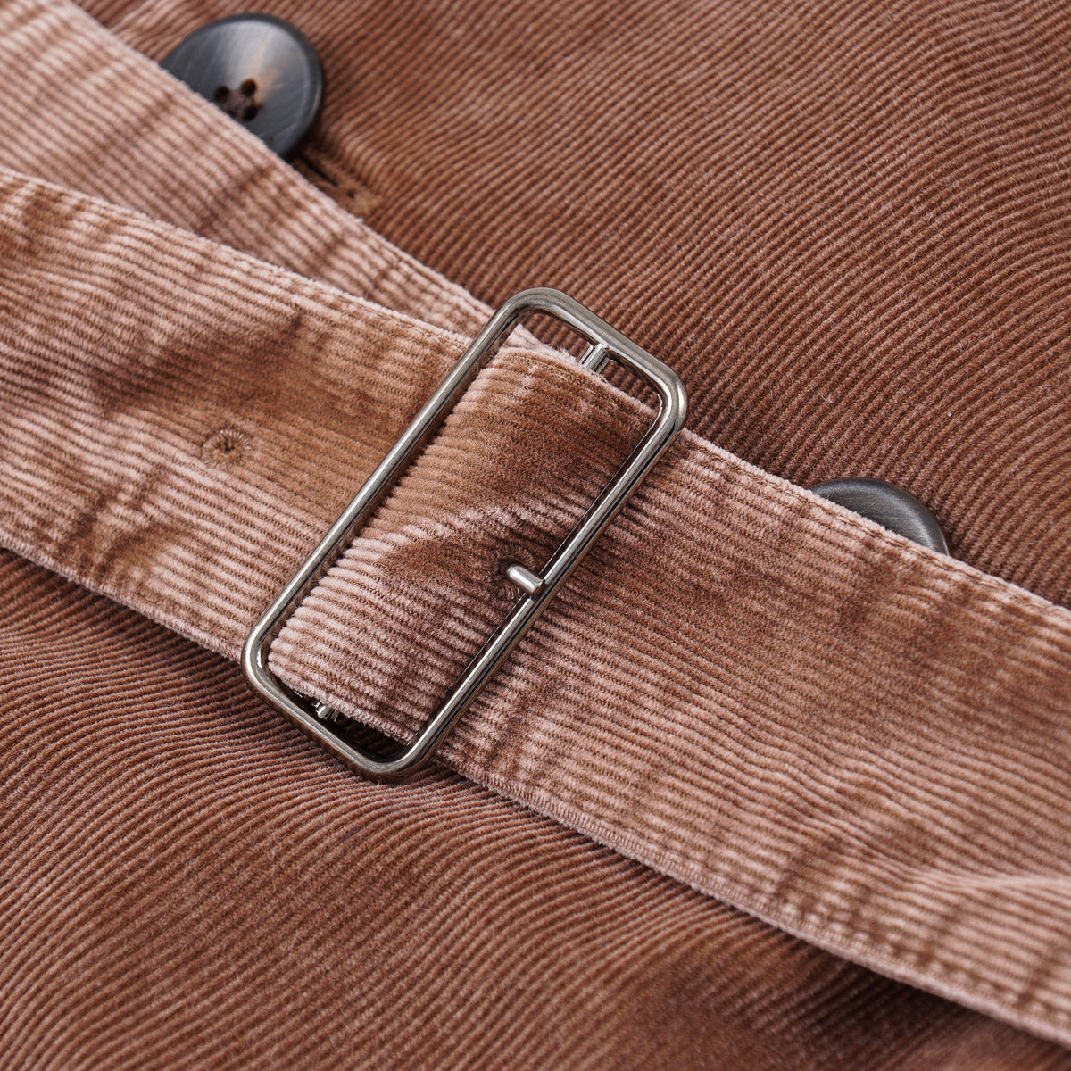 Boglioli Corduroy Cotton Belted Overcoat - Top Shelf Apparel