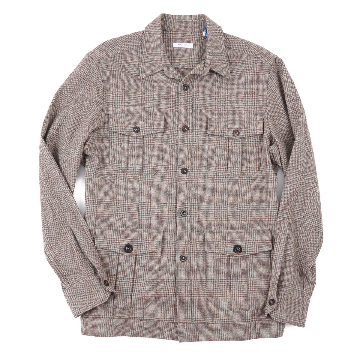 Boglioli Wool Sahariana Shirt-Jacket - Top Shelf Apparel
