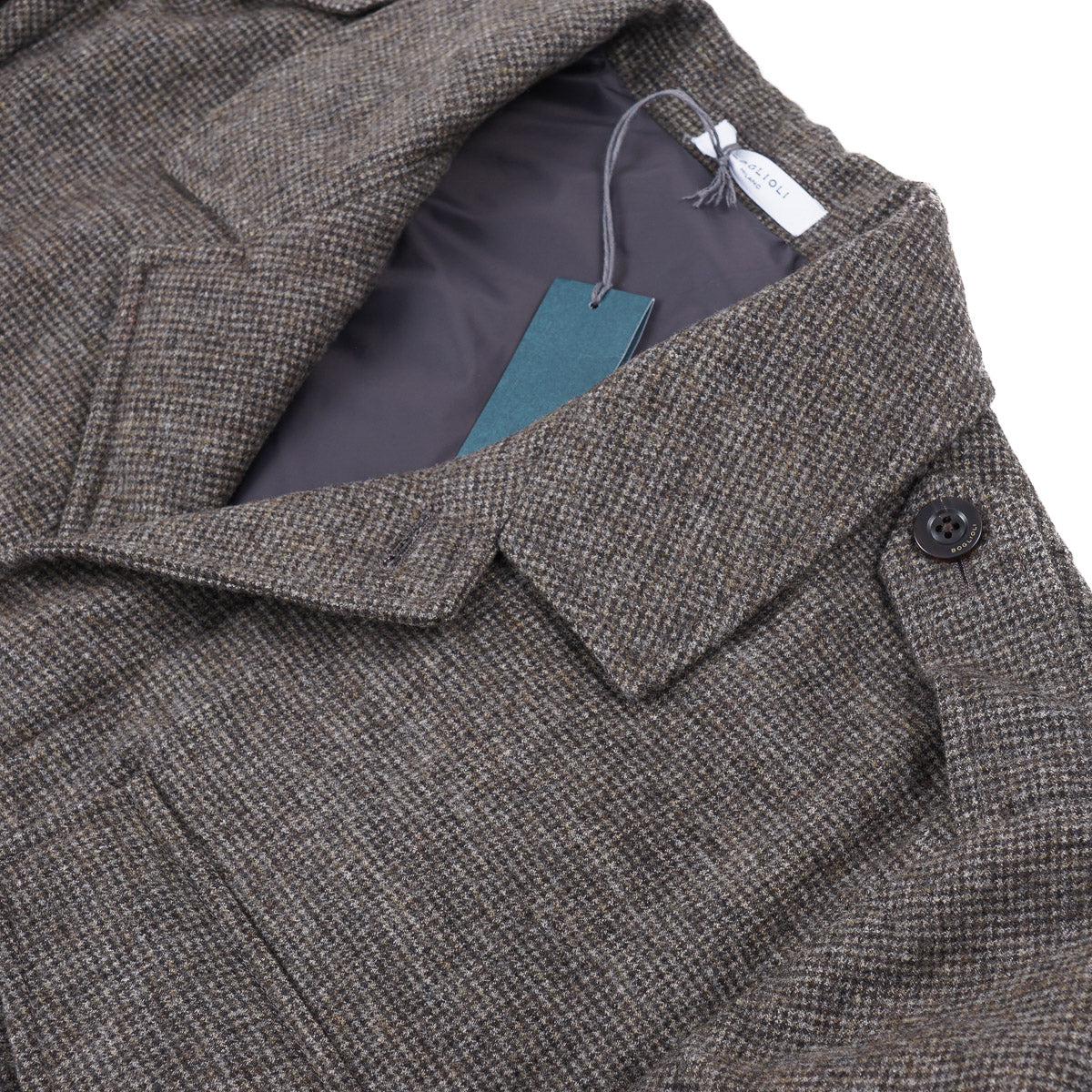 Boglioli Padded Flannel Wool Field Jacket - Top Shelf Apparel