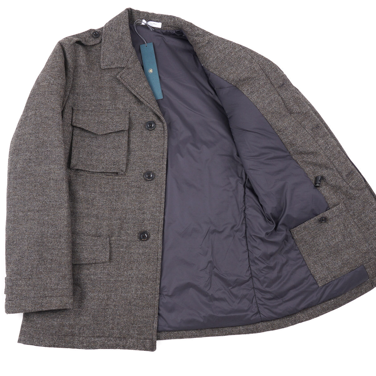 Boglioli Padded Flannel Wool Field Jacket – Top Shelf Apparel