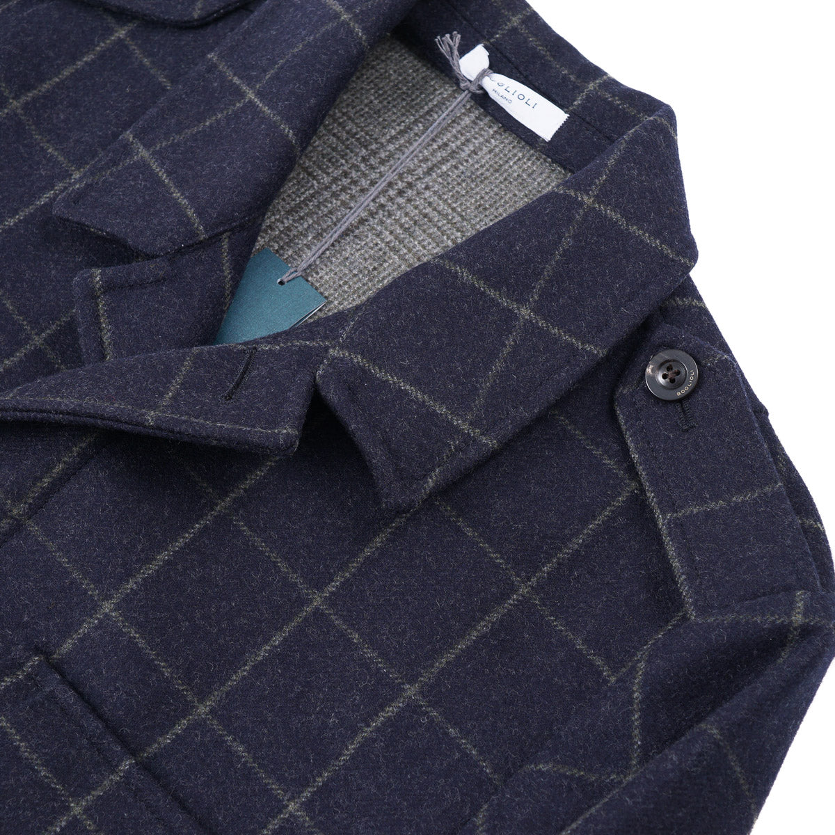 Boglioli Brushed Flannel Wool Field Jacket - Top Shelf Apparel