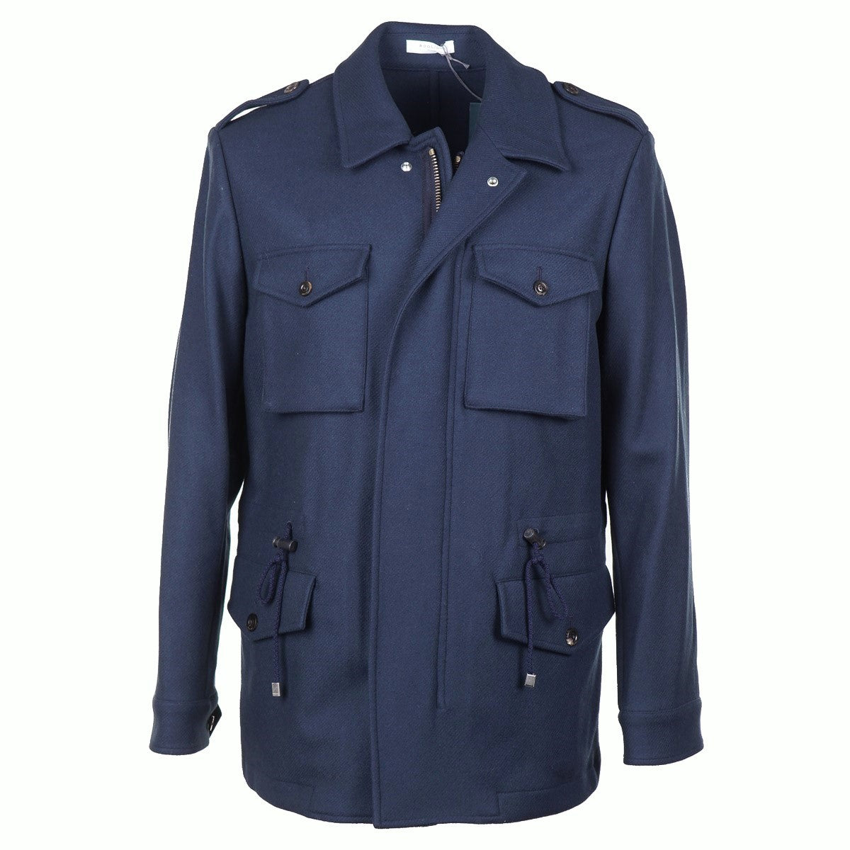 Boglioli Flannel Wool-Cashmere Field Jacket - Top Shelf Apparel