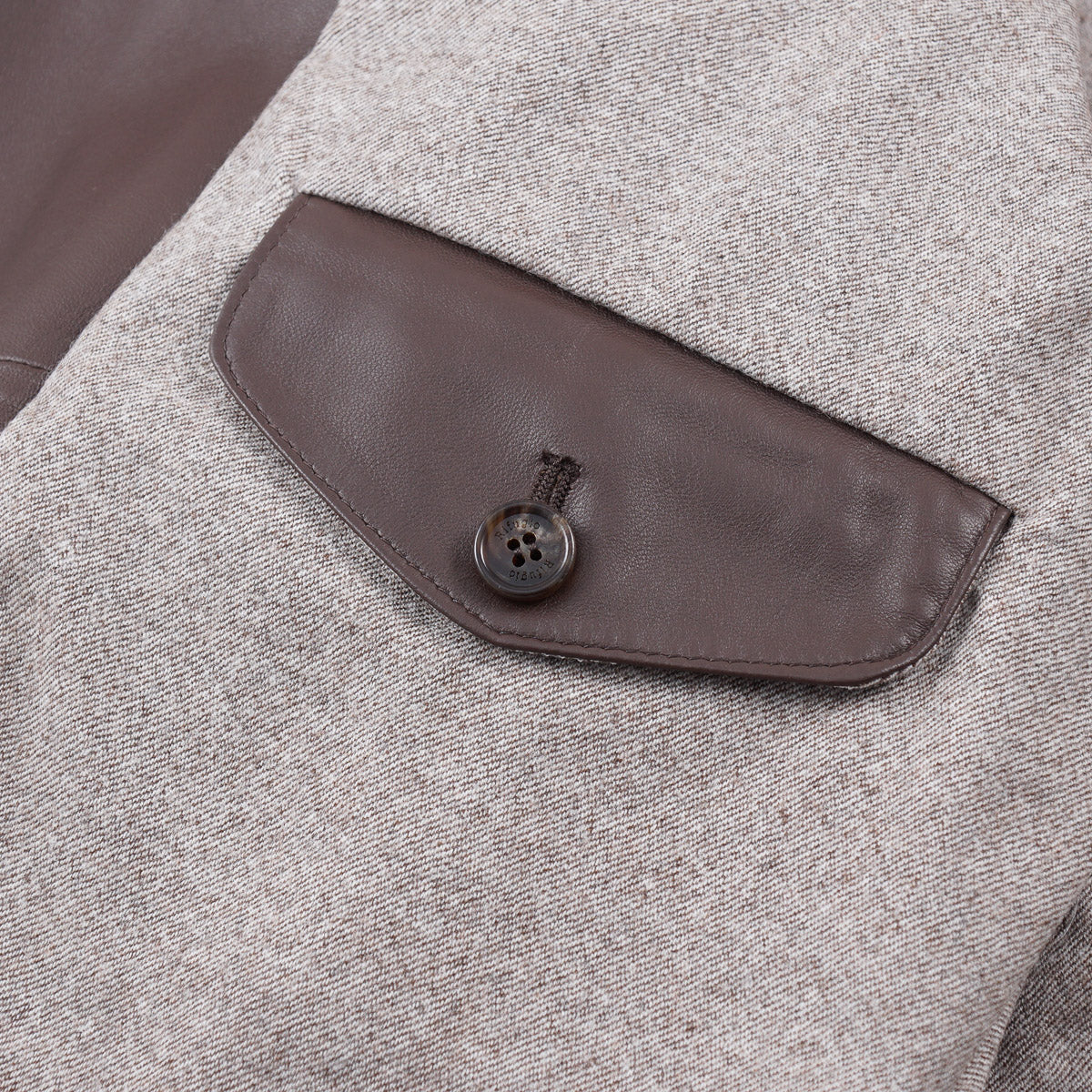 Rifugio Nappa Leather Jacket with Beaver Collar - Top Shelf Apparel
