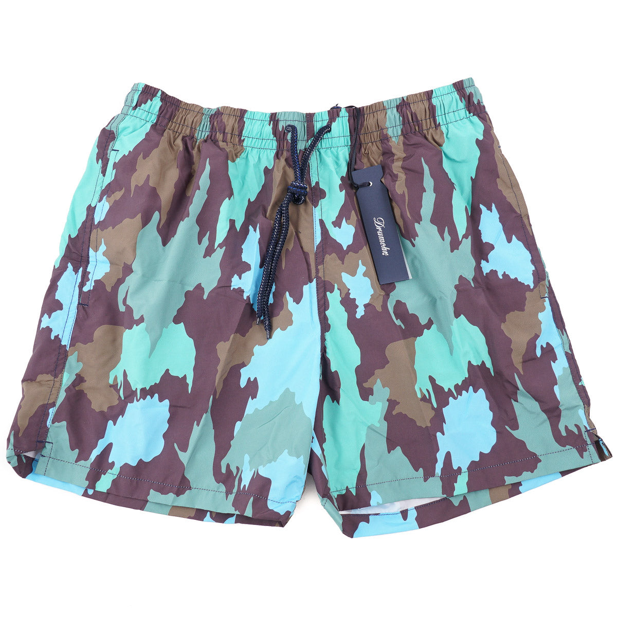 Drumohr Abstract Print Swim Trunks - Top Shelf Apparel