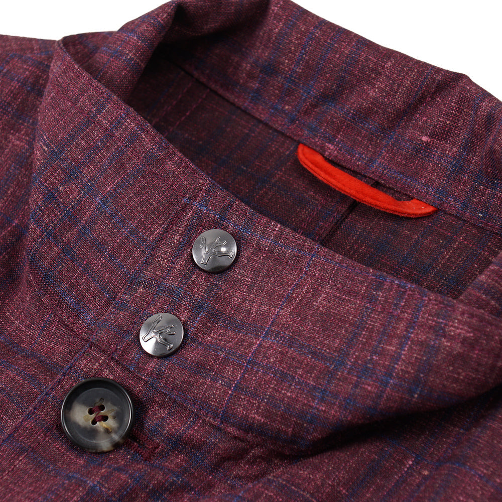 Isaia Wool-Silk-Linen Field Jacket - Top Shelf Apparel