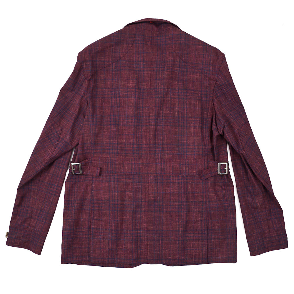 Isaia Wool-Silk-Linen Field Jacket - Top Shelf Apparel