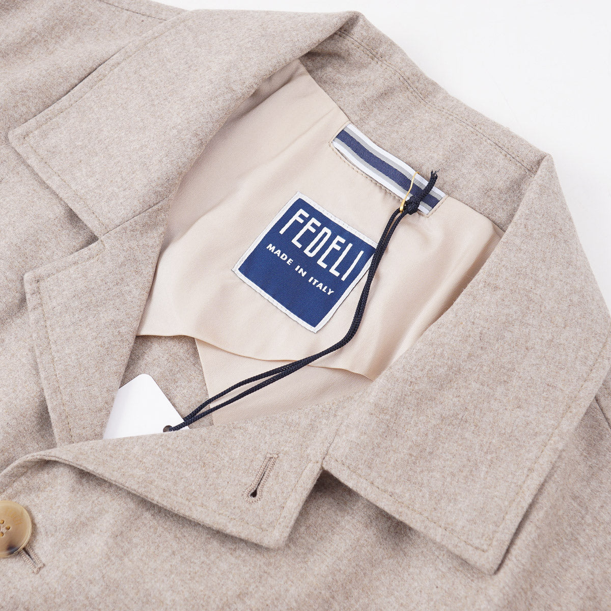 Fedeli Wool-Silk-Cashmere Jacket - Top Shelf Apparel