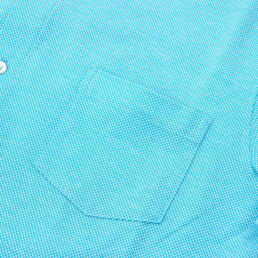 Isaia Button-Front Pique Cotton Shirt - Top Shelf Apparel