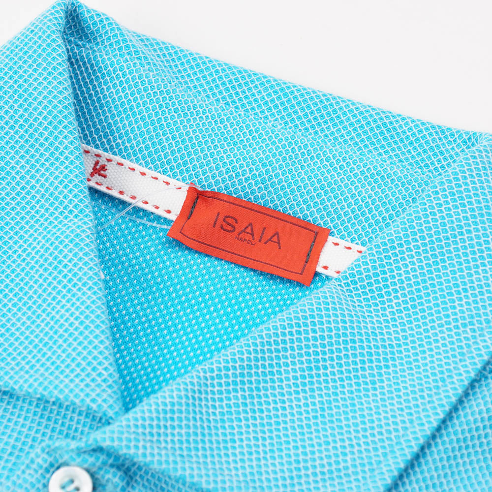 Isaia Button-Front Pique Cotton Shirt - Top Shelf Apparel