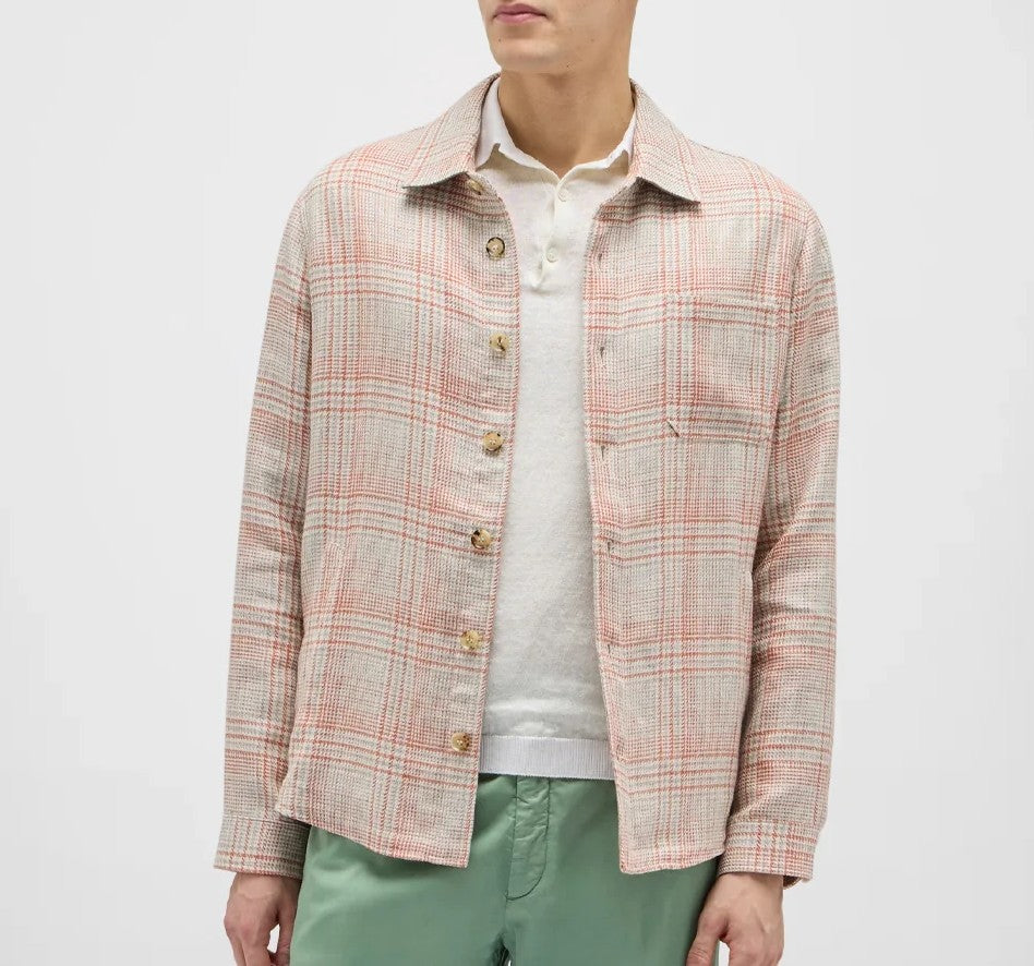 Maurizio Baldassari Hemp-Wool Overshirt - Top Shelf Apparel