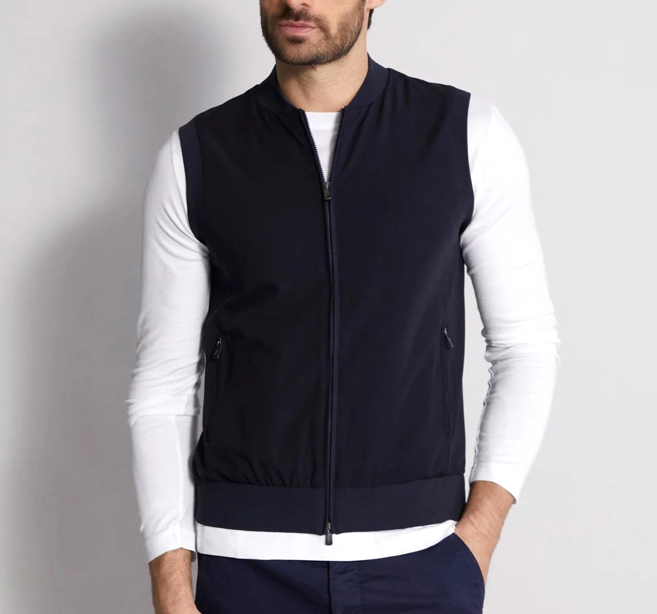 Fedeli 'Nylon Flex' Outerwear Vest - Top Shelf Apparel