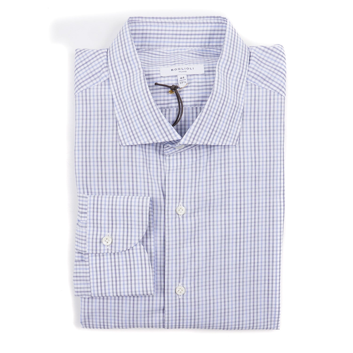 Boglioli Regular-Fit Cotton Dress Shirt - Top Shelf Apparel
