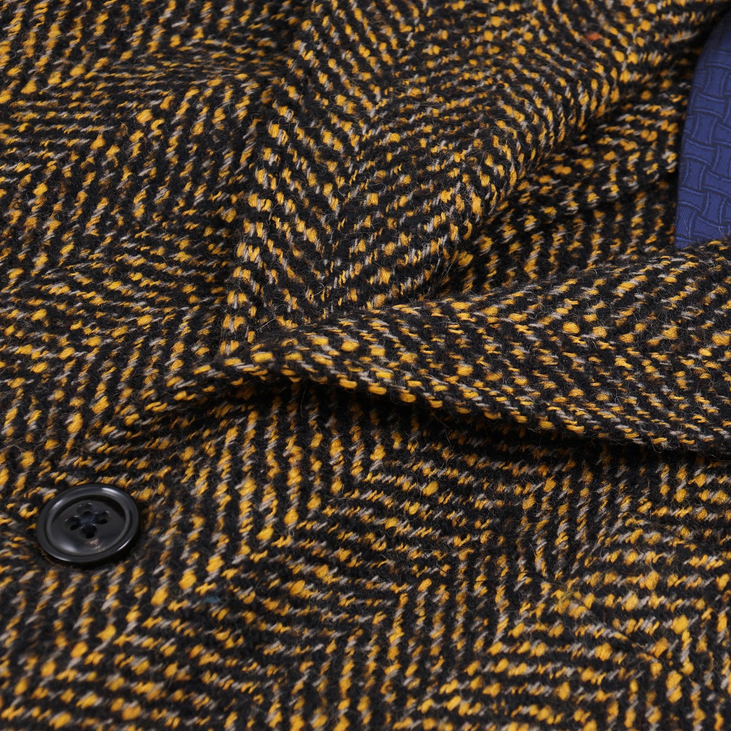 Drumohr Woven Herringbone Wool Overcoat - Top Shelf Apparel