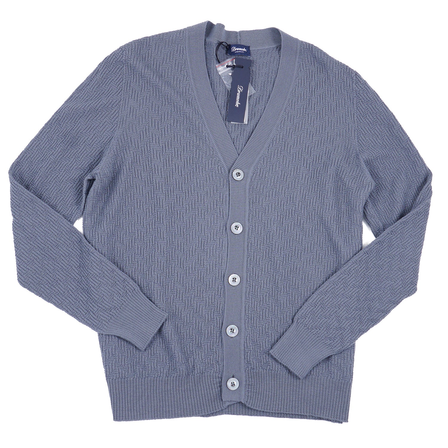 Drumohr Merino Wool Cardigan Sweater - Top Shelf Apparel