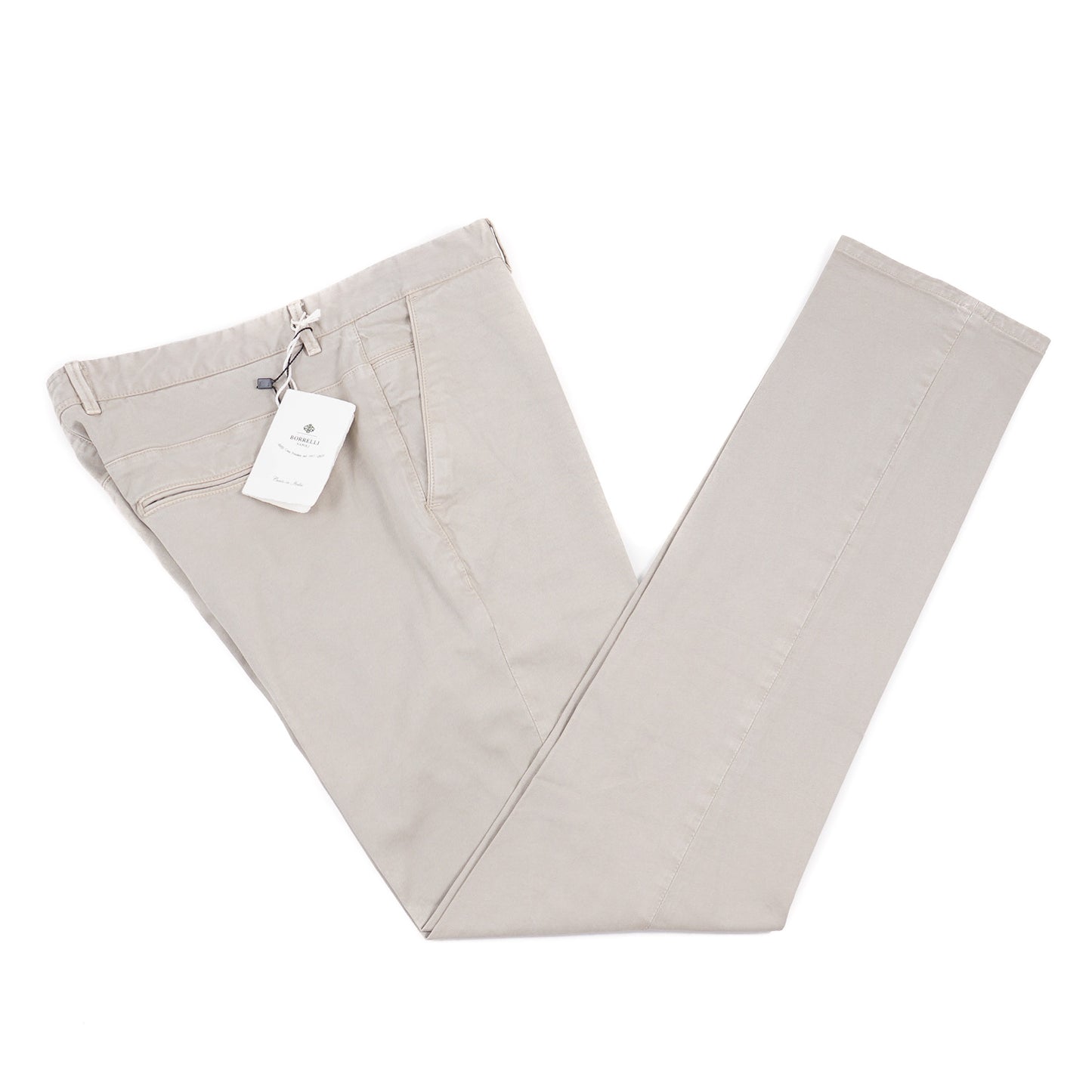 Luigi Borrelli Twill Cotton Pants - Top Shelf Apparel