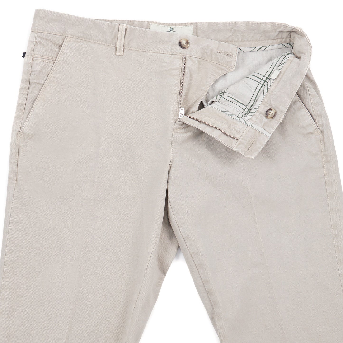 Luigi Borrelli Twill Cotton Pants - Top Shelf Apparel