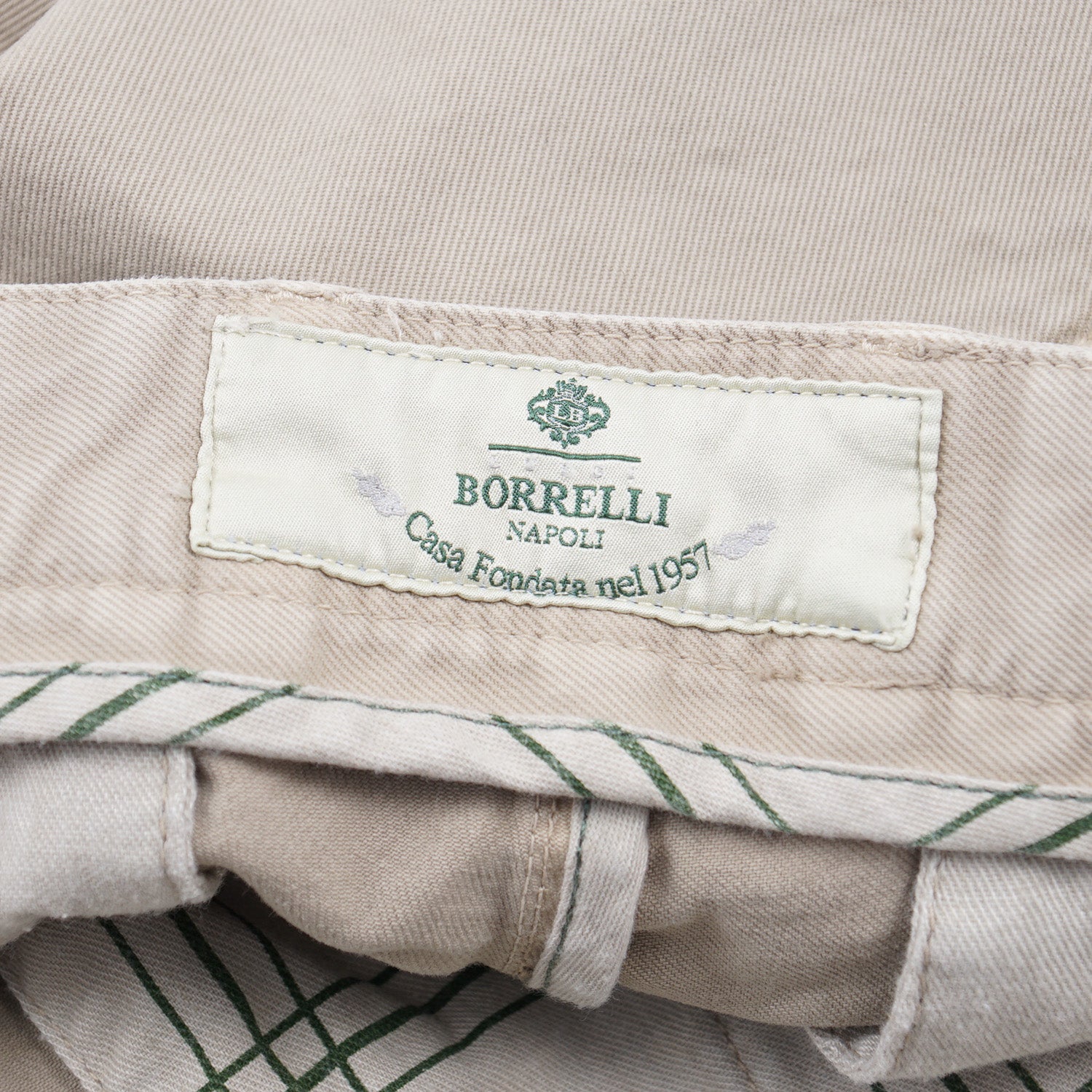 Luigi Borrelli Twill Cotton Pants - Top Shelf Apparel