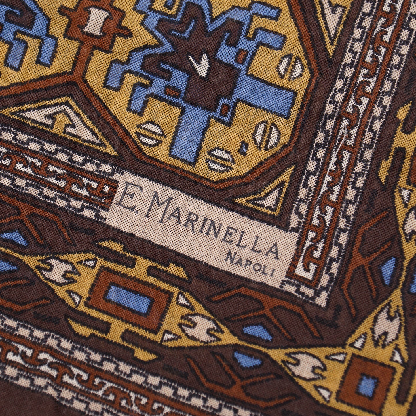 E.Marinella Printed Wool and Silk Scarf - Top Shelf Apparel