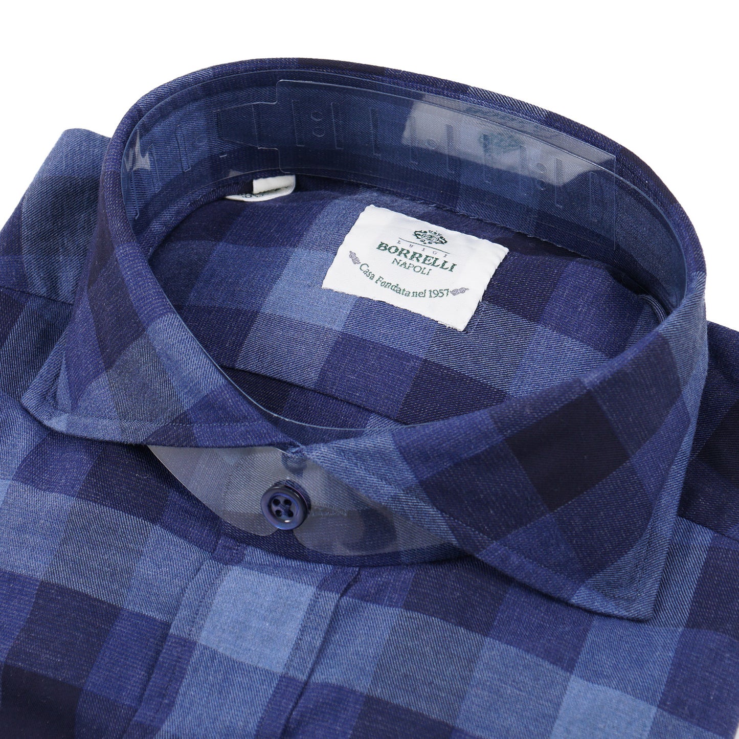 Luigi Borrelli Slim-Fit Cotton Dress Shirt - Top Shelf Apparel