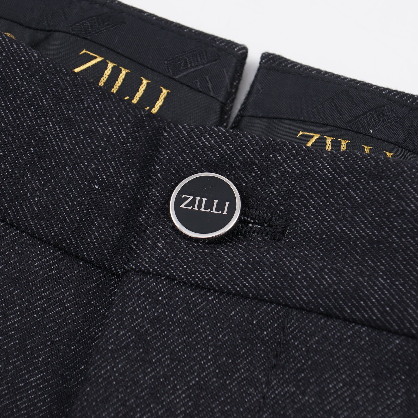 Zilli 'Denim' Twill Wool Pants - Top Shelf Apparel