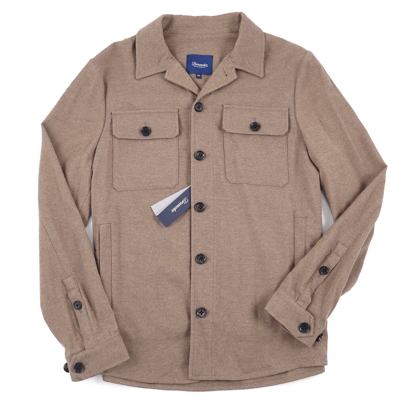 Drumohr Wool Blend Shirt-Jacket - Top Shelf Apparel