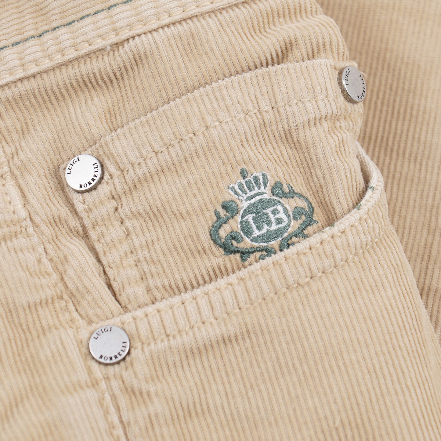 Luigi Borrelli Corduroy 5-Pocket Pants - Top Shelf Apparel