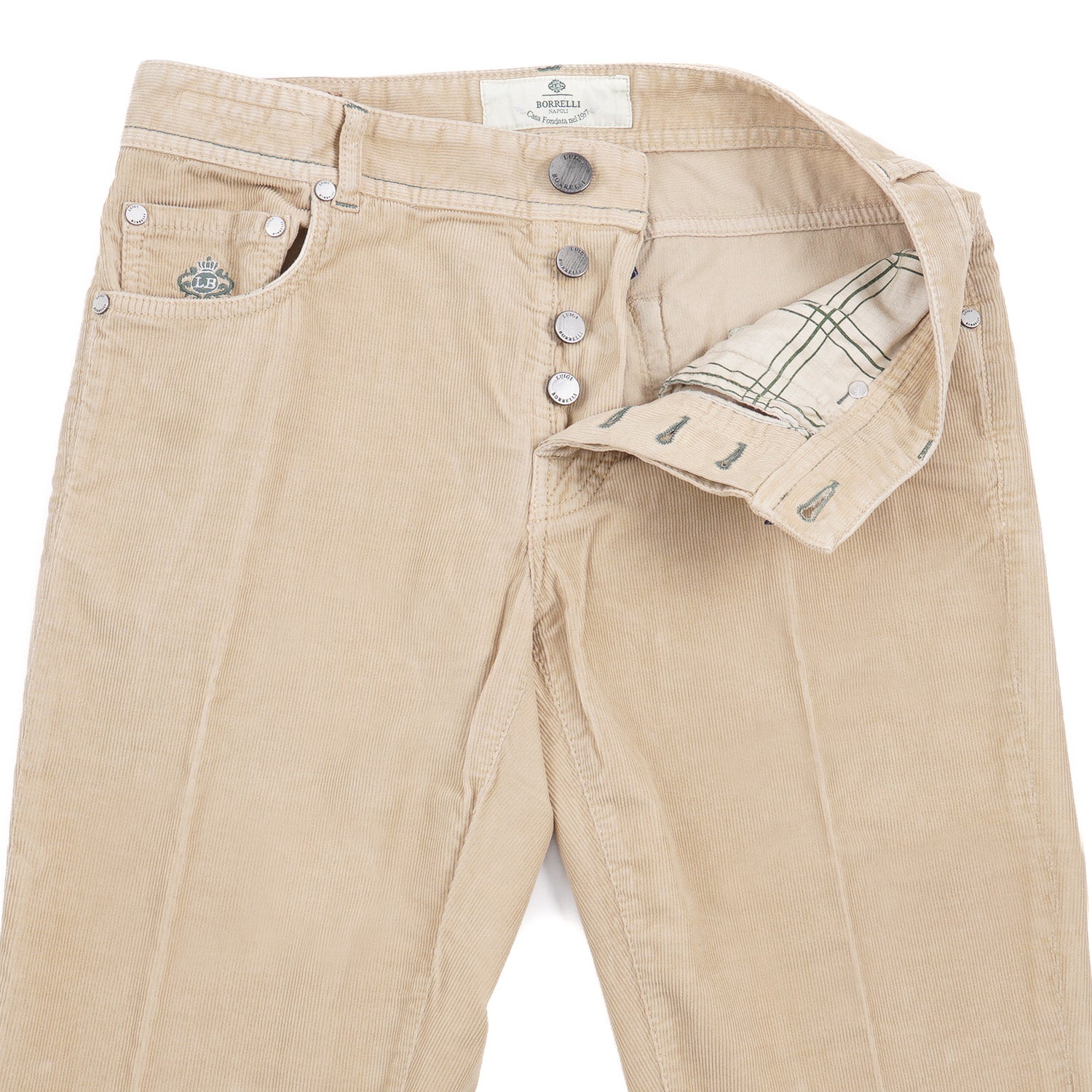 Luigi Borrelli Corduroy 5-Pocket Pants - Top Shelf Apparel