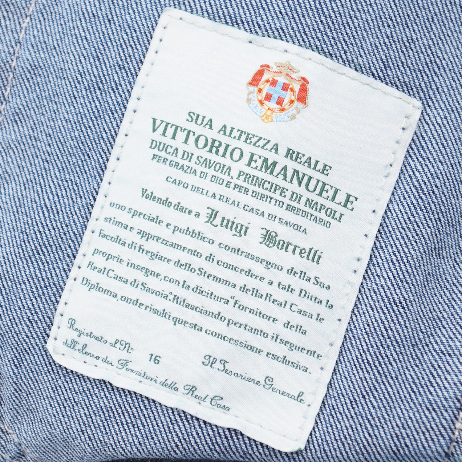 Luigi Borrelli Medium Blue Denim Jeans - Top Shelf Apparel