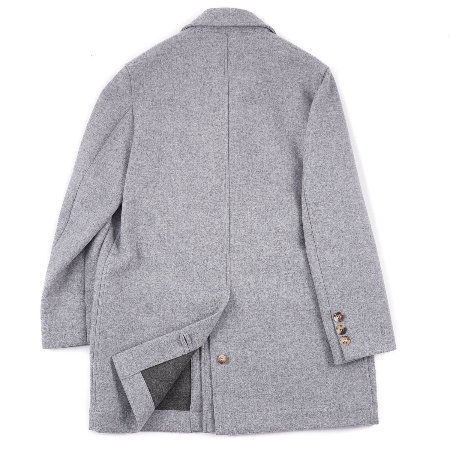 Brunello Cucinelli Light Gray Wool Coat – Top Shelf Apparel