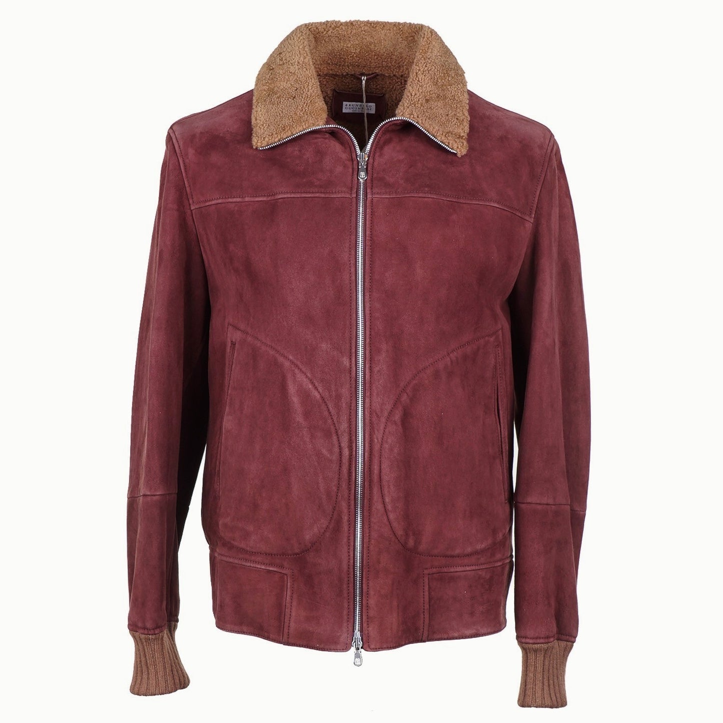 Brunello Cucinelli Shearling Leather Pilot's Jacket - Top Shelf Apparel