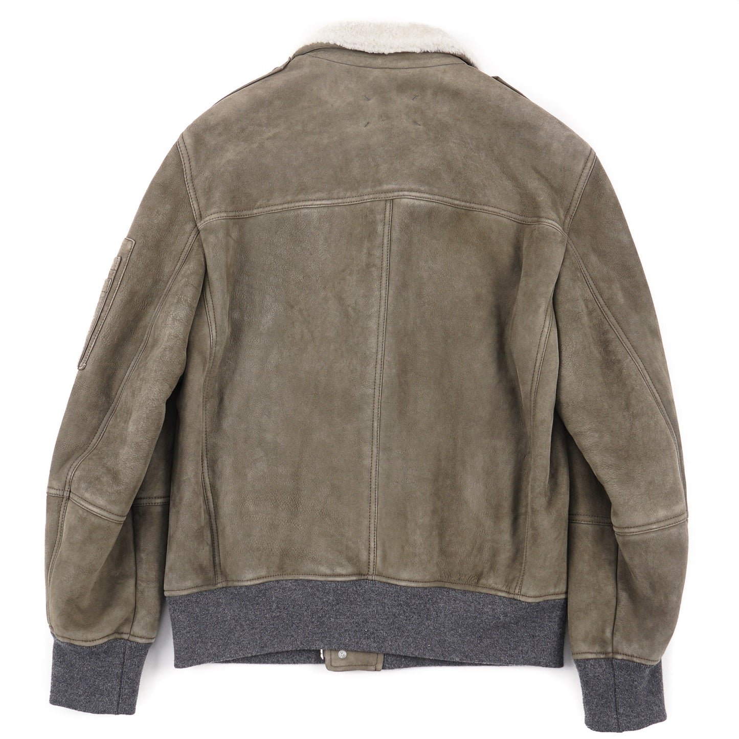 Brunello Cucinelli Shearling Leather Bomber Jacket - Top Shelf Apparel