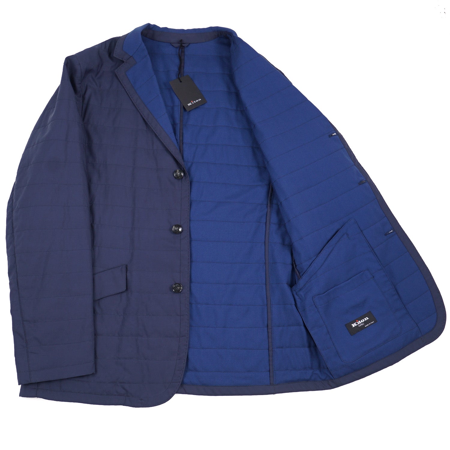 Kiton Quilted Blazer with Cashmere Lining - Top Shelf Apparel
