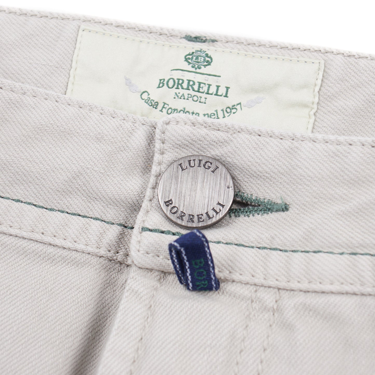 Luigi Borrelli Trim Fit Denim Jeans - Top Shelf Apparel