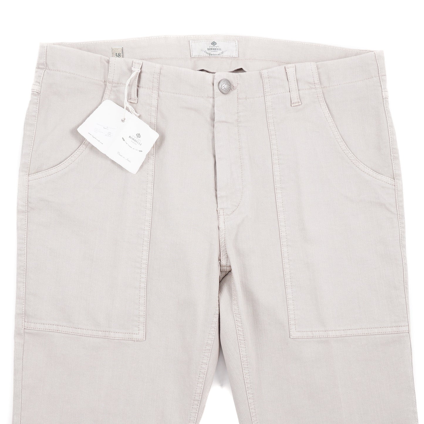 Luigi Borrelli Denim Fatigue Pants - Top Shelf Apparel