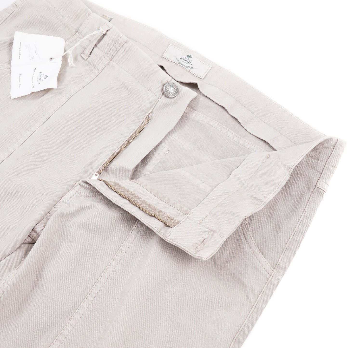 Luigi Borrelli Denim Fatigue Pants - Top Shelf Apparel