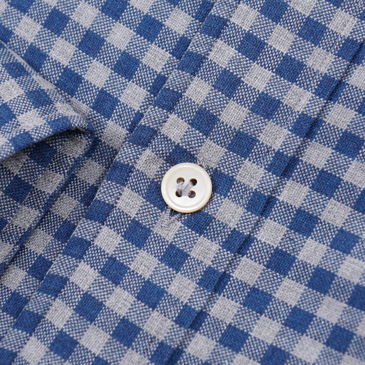 Luigi Borrelli Layered Check Cotton Shirt - Top Shelf Apparel