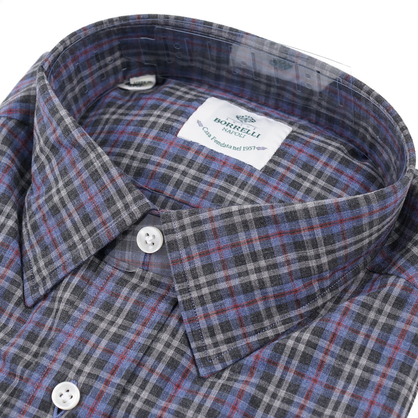 Luigi Borrelli Tailored-Fit Cotton Shirt - Top Shelf Apparel