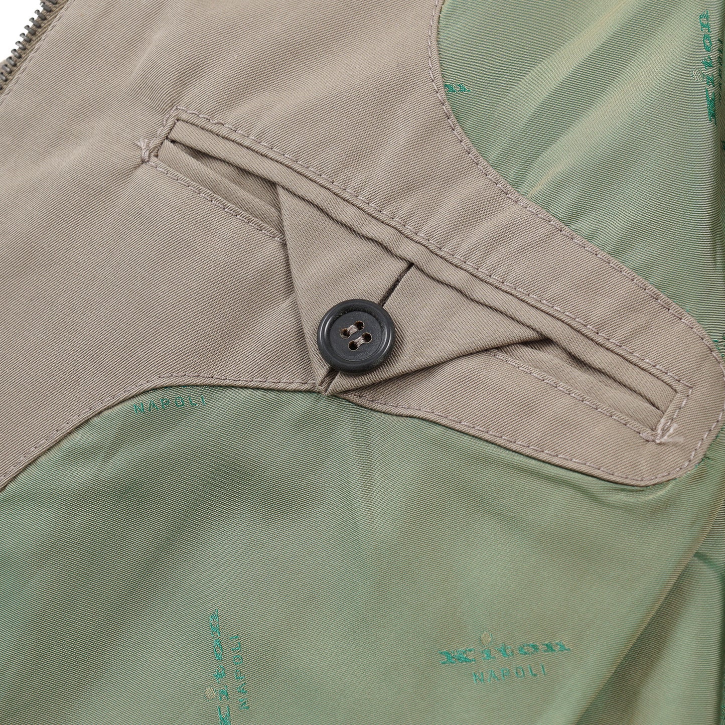 Kiton Basic Cotton Bomber Jacket - Top Shelf Apparel
