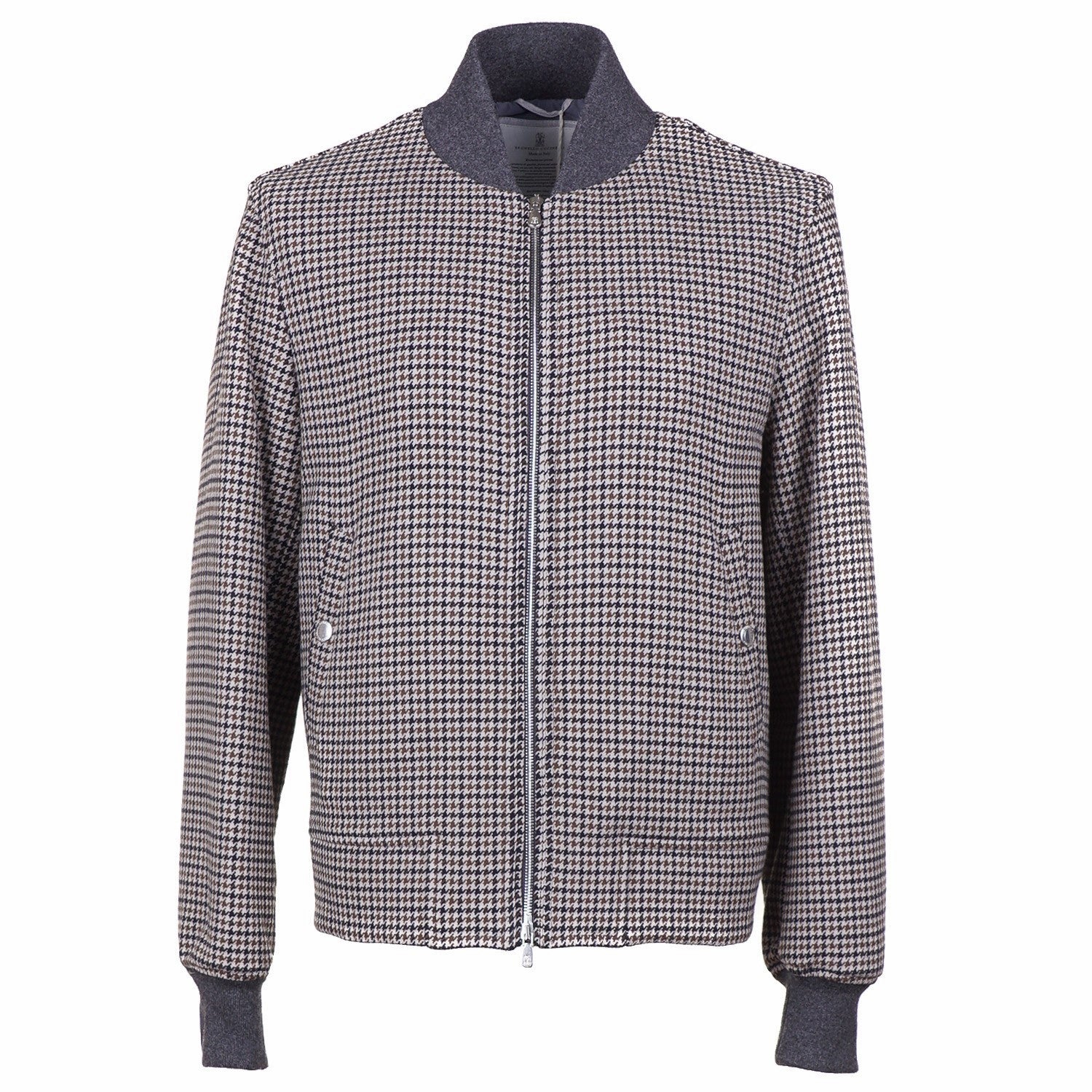 Brunello Cucinelli Wool-Cashmere Bomber Jacket - Top Shelf Apparel